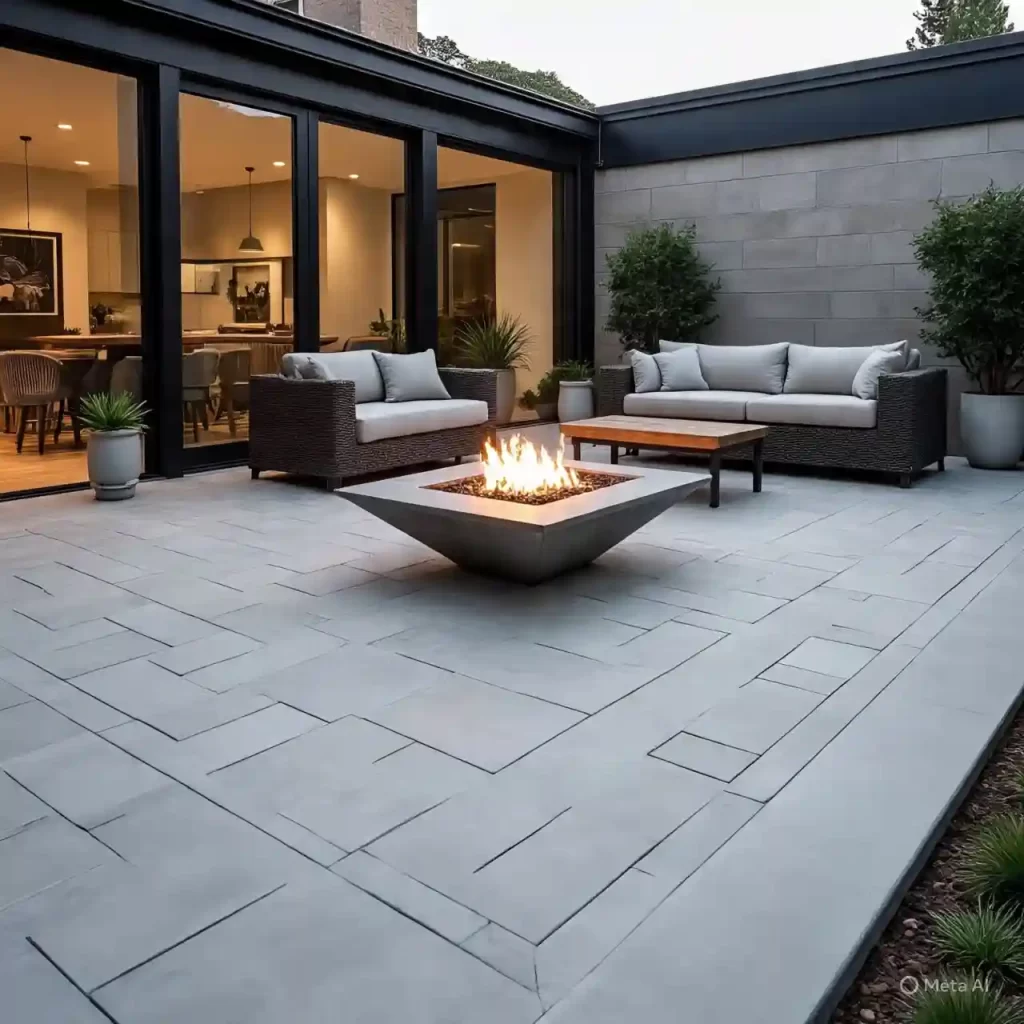 Stencil Pattern Concrete Melbourne – Decorative Driveway